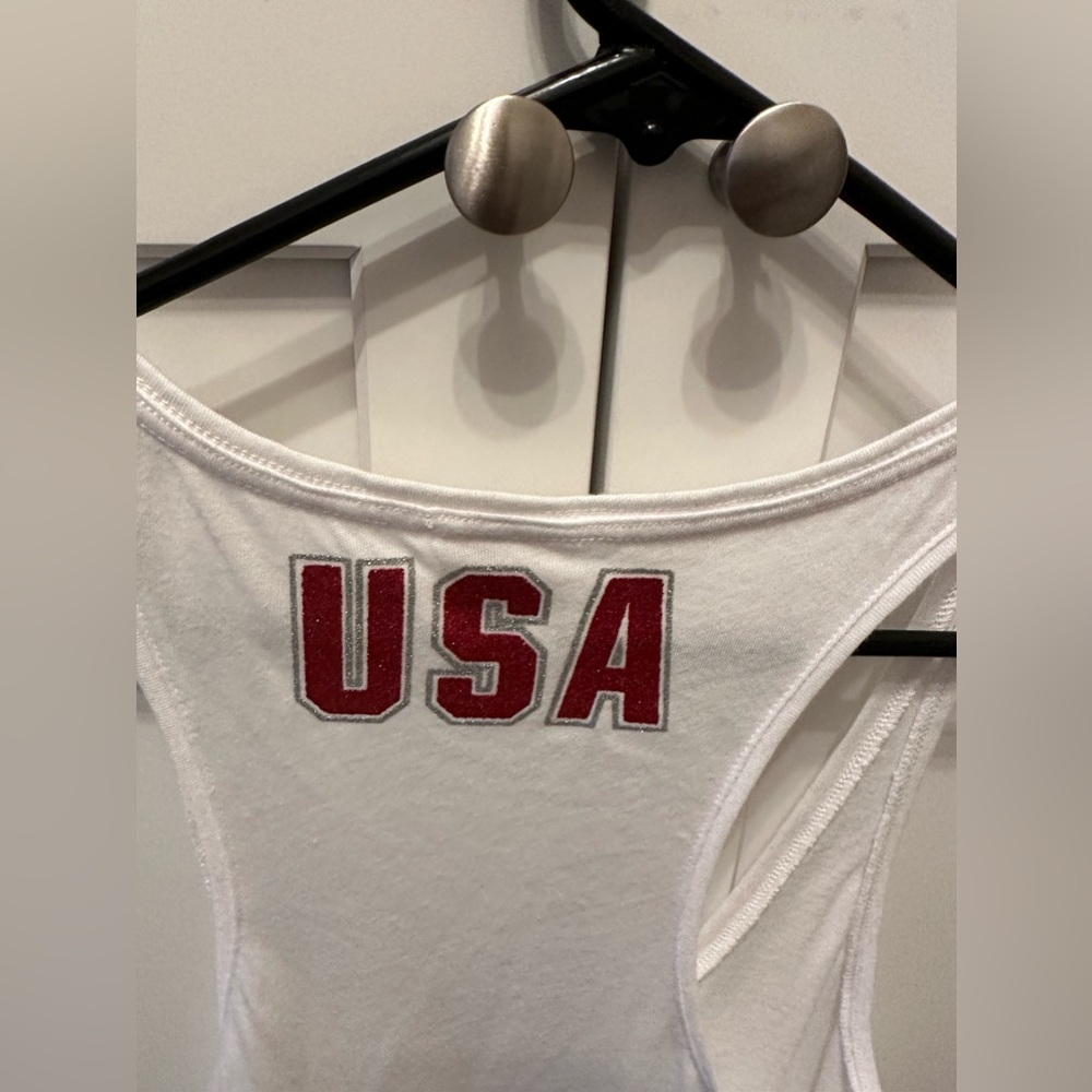 Victorias Secret Pink white Fourth of July Tank - Picture 3 of 6